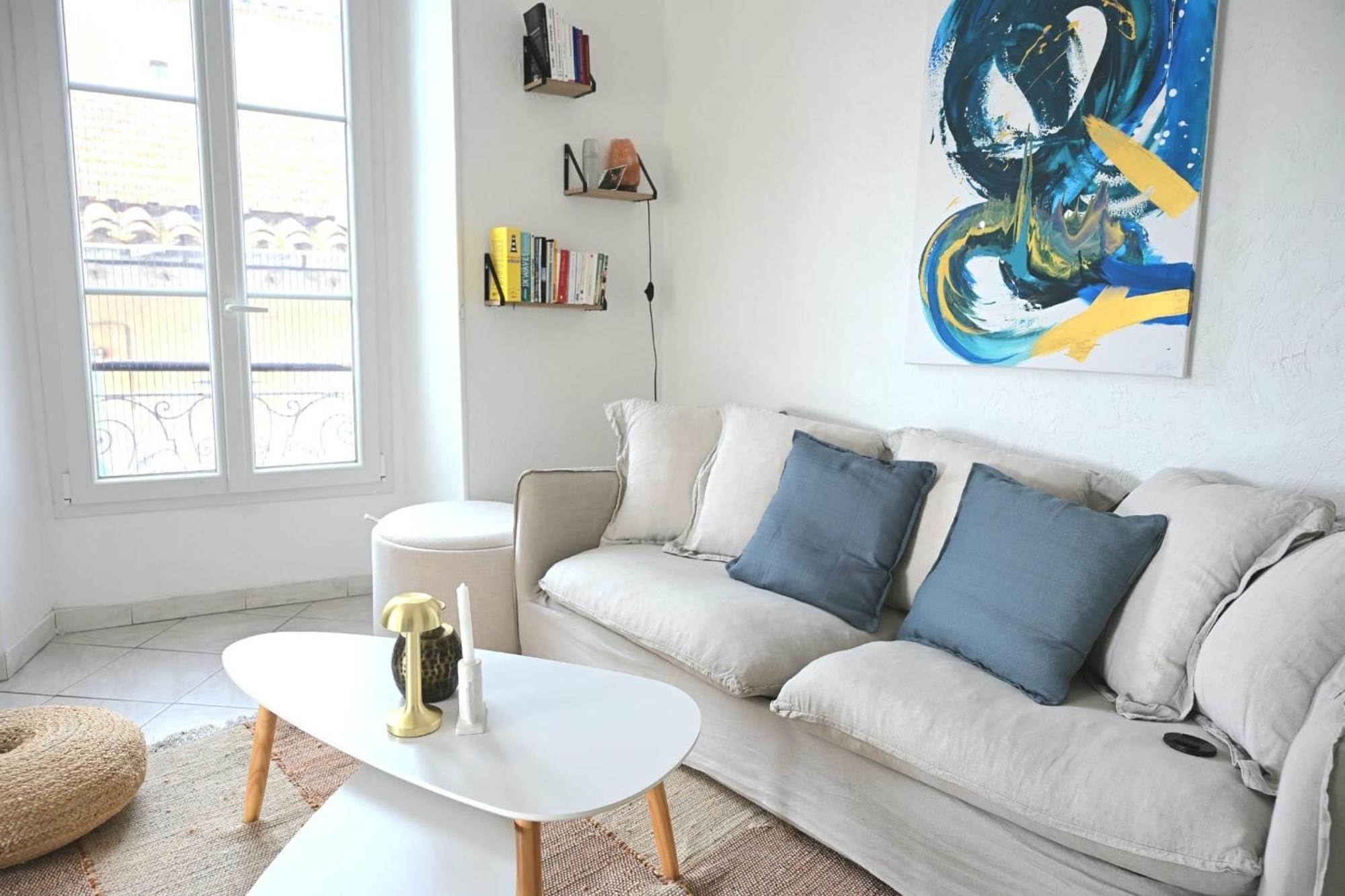 The Seaside Serenity - Calm & Charming Bay View Flat - Heart Of Villefranche Екстер'єр фото